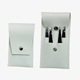 White 4-piece leather case 2