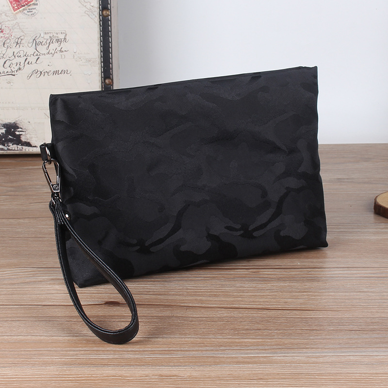 Men's Handbag Large Capacity Clutch Bag Korean Canvas Bag Casual Men's Bag Wrist Bag Oxford Cloth Nylon Wholesale