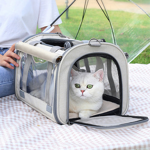 Cat Bag Outgoing Bag Portable Foldable Take-out Car Small Dog Cat Outgoing Bag Shoulder Portable Pet Bag