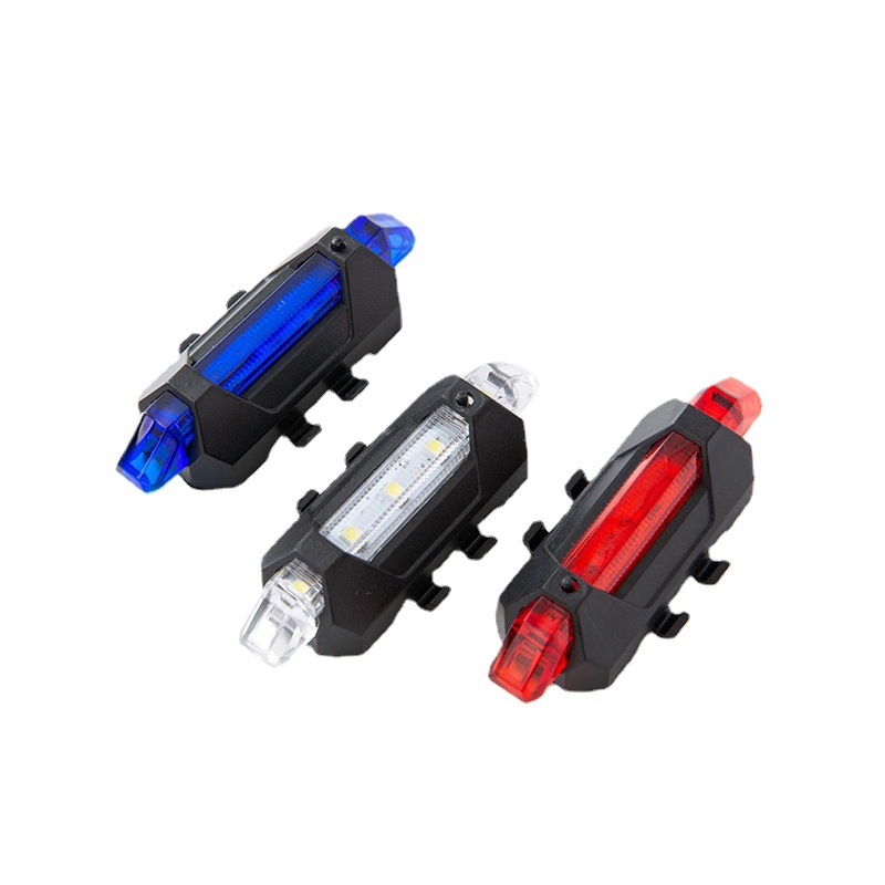Bicycle tail light LED flash warning light USB charging night riding light bicycle accessories riding equipment 918 tail light