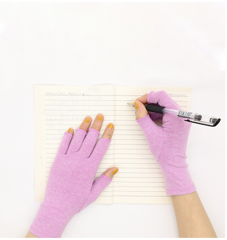  explosion pressure health training gloves men and women half finger joint care fitness sports cycling gloves_voghion.com