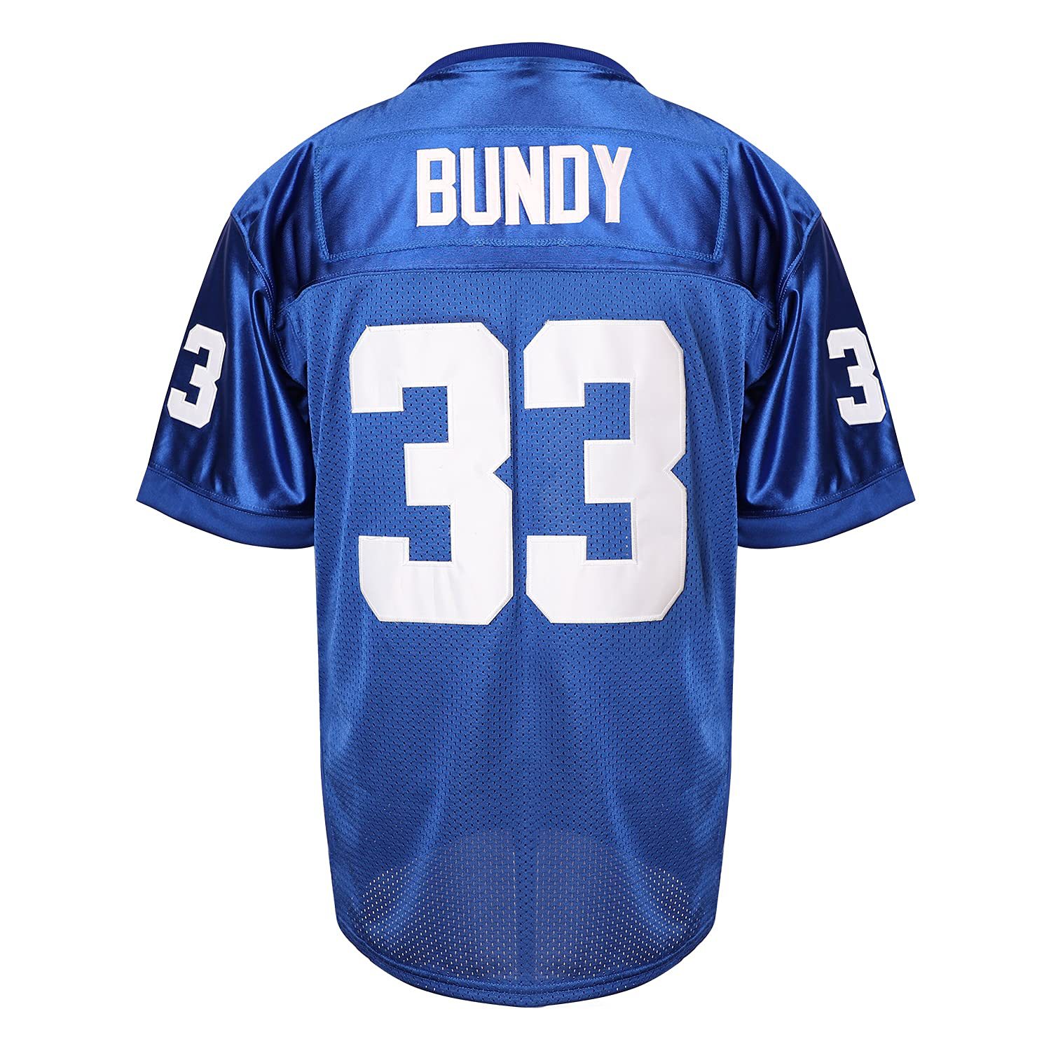 Cross-border spot distribution of Amazon eBay blue No. 33 embroidered jersey outdoor products football uniform football uniform