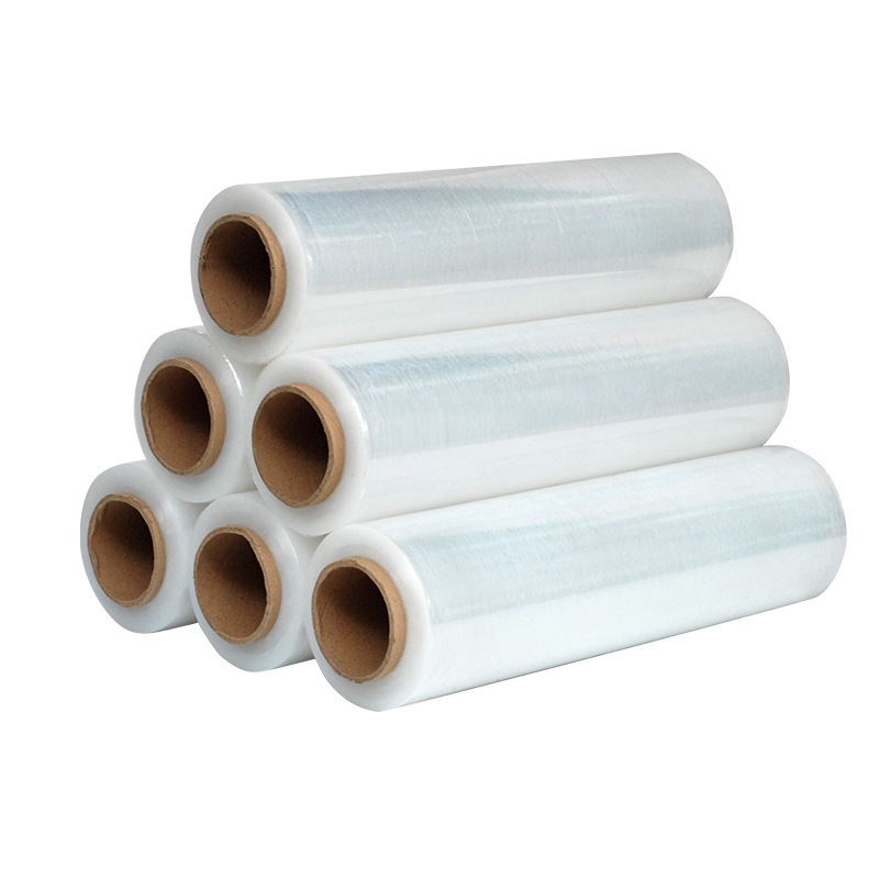 Factory direct supply winding film PE stretch film PE plastic self-mucosal manufacturers a large number of wholesale packaging film industrial protective film