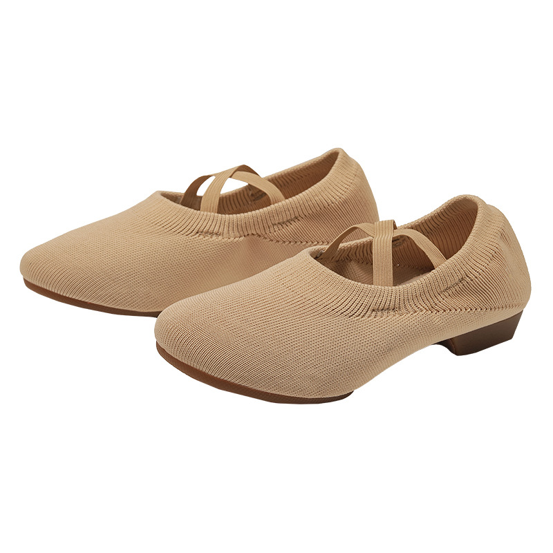 Dancing Shoes Female Adult Outdoor Square Ballet Shoes Sapiro Dance Shoes with Soft Sole Dancing Shoes Body Training Shoes