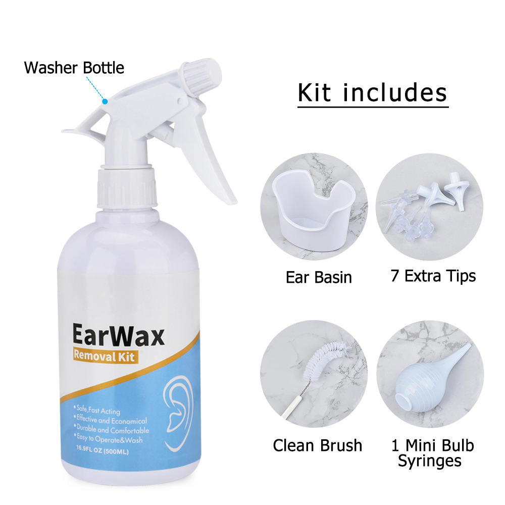Amazon eBay Ear Washer suit 500ML Ear Washer Bottle Ear Washer Ball Ear Washer Ear Washer Cleaning Tool