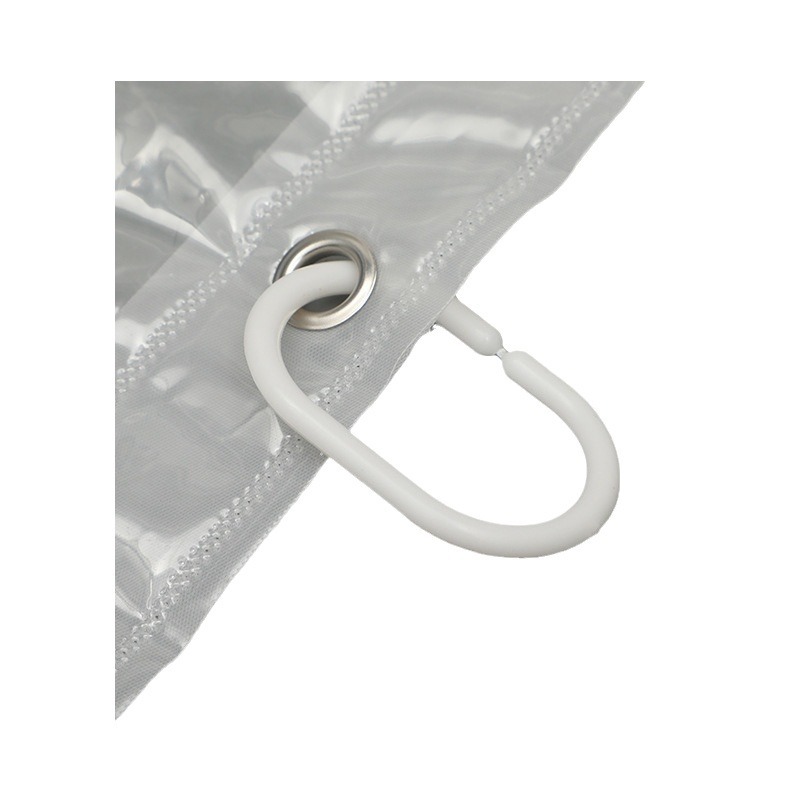 3G 5G PEVA transparent shower curtain cross-border e-commerce Amazon AliExpress transparent transparent toilet partition shower curtain