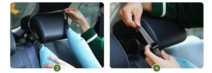 Pernă de dormit cu centură de siguranță auto pentru copii Unicorn_voghion.com