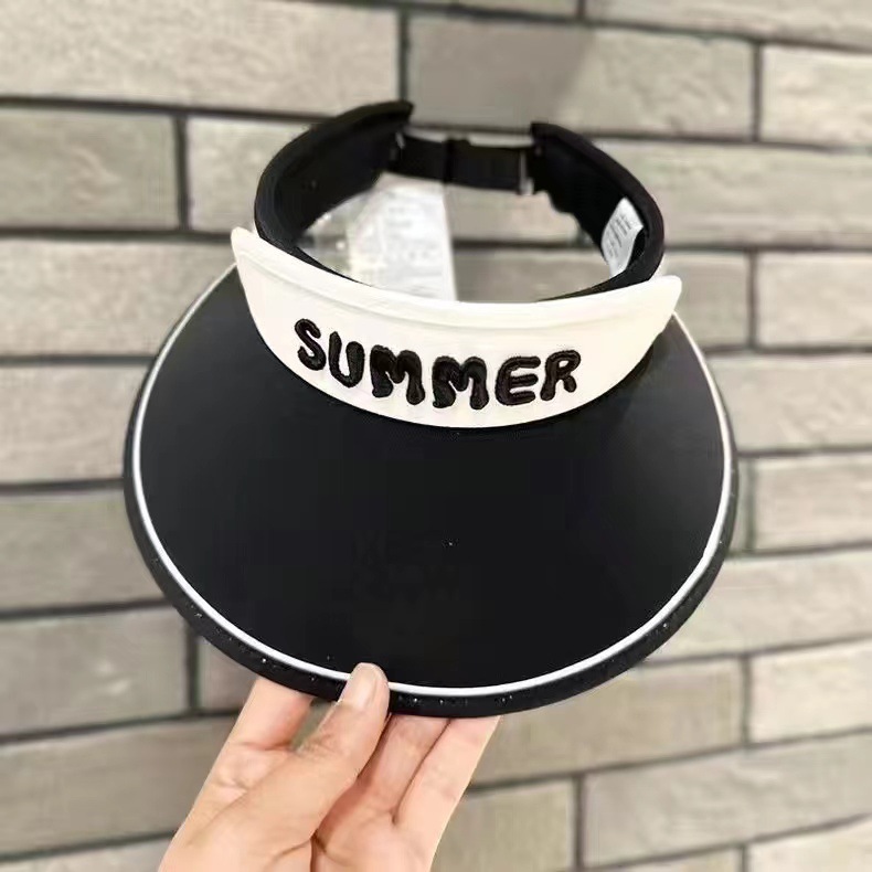 Chapeau de protection solaire pour enfants, prix d'usine, vente directe, chapeau d'été vide, protection UV, chapeau de soleil pour bébé, chapeau de soleil respirant, dessin animé_voghion.com