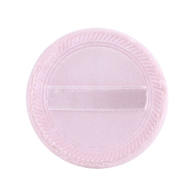 Velvet Powder Puff Pure Cotton Dry Powder Puff Ribbon Set Makeup Set Finger Hook Puff Baby Powder Soft Powder Puff