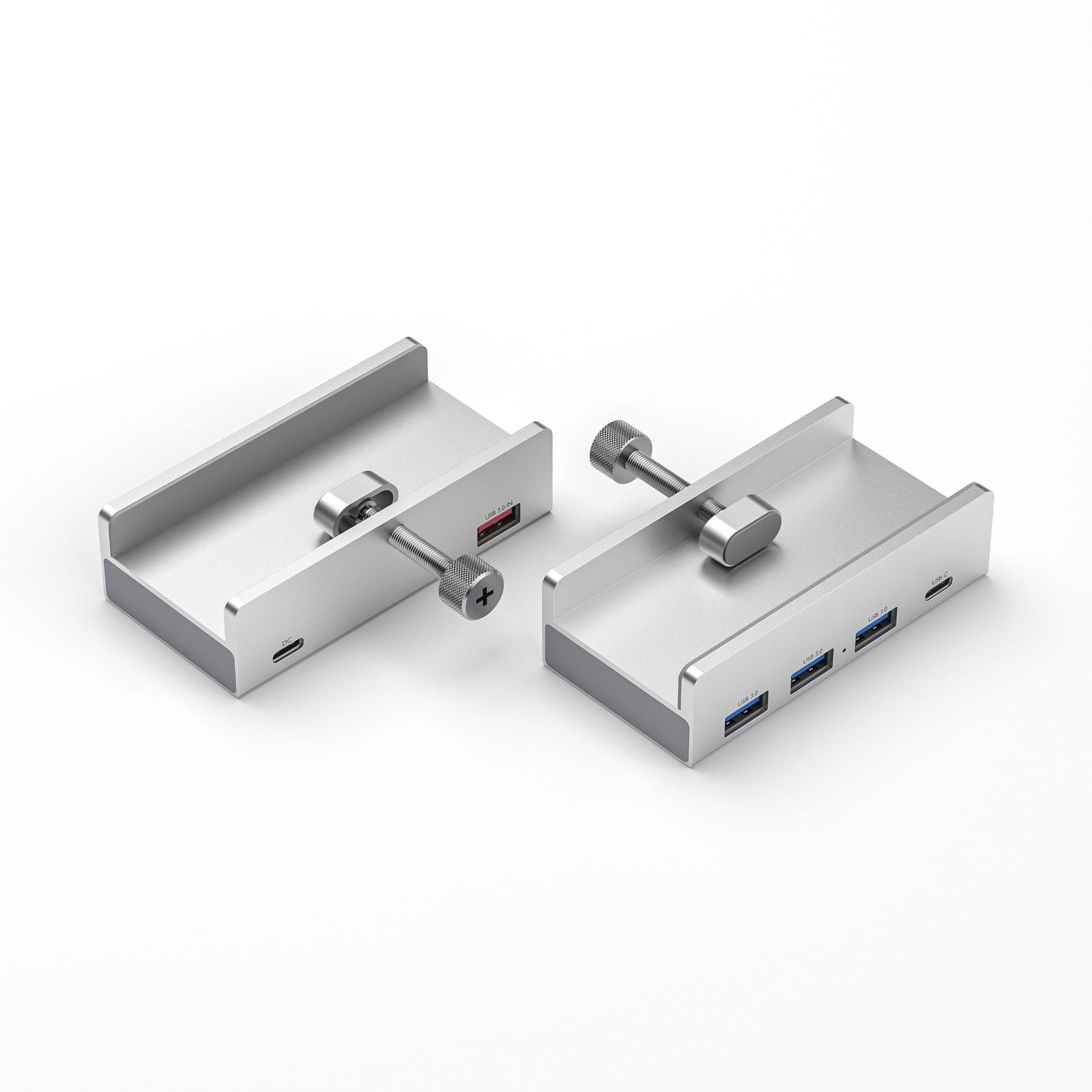 USB3.0 1 Буксировка 4 ступица док-станция ступица из алюминиевого сплава защелкивающийся ноутбук MAC настольный компьютер Универсальный