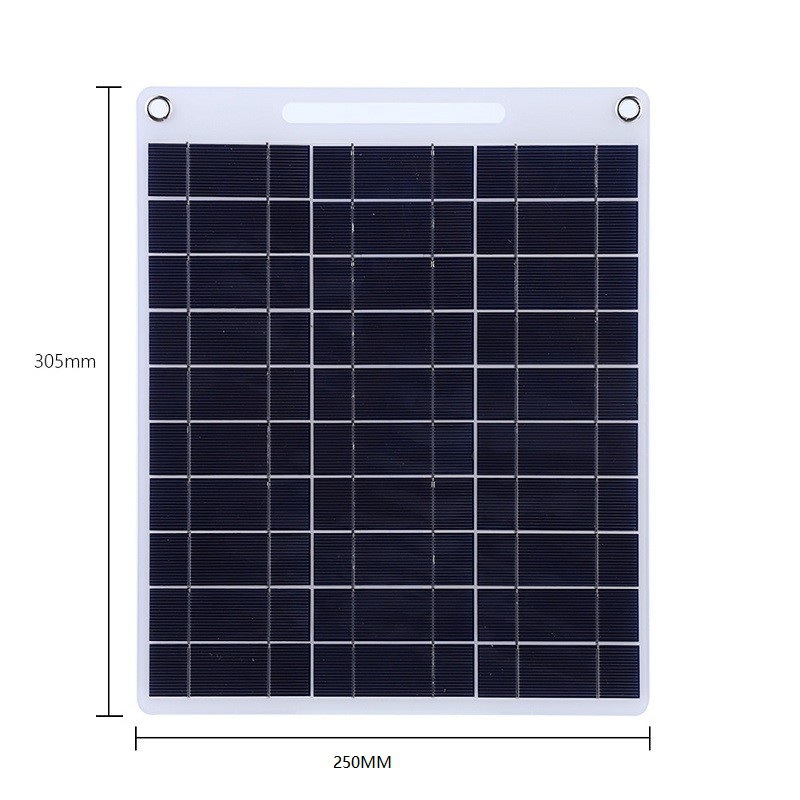 Flexible Solar Charging Board 13W 30W 5V Mobile Phone Backpack Dual USB Solar Charger for Digital Products in Africa Europe South America Southeast Asia North America Northeast Asia And Middle East