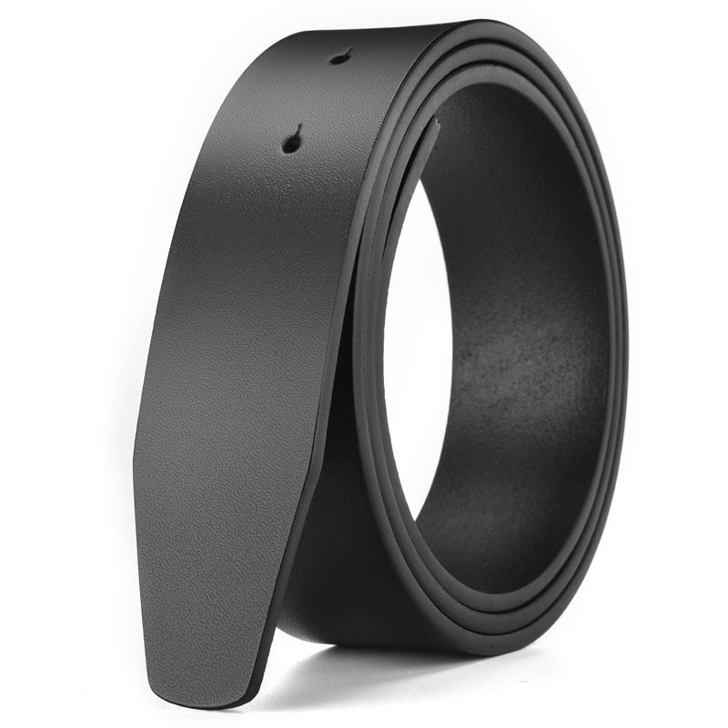 Paul men's leather belt men's leather belt without interlayer automatic buckle belt men's leather belt without lead