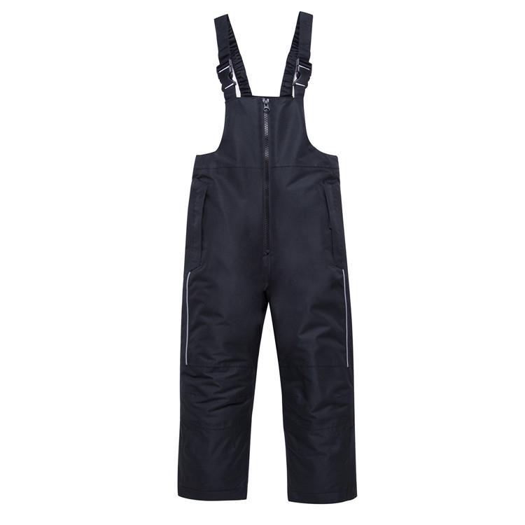 Cross-border hot sale winter outdoor children's one-piece ski pants windproof waterproof cotton-padded snow pants for boys and girls