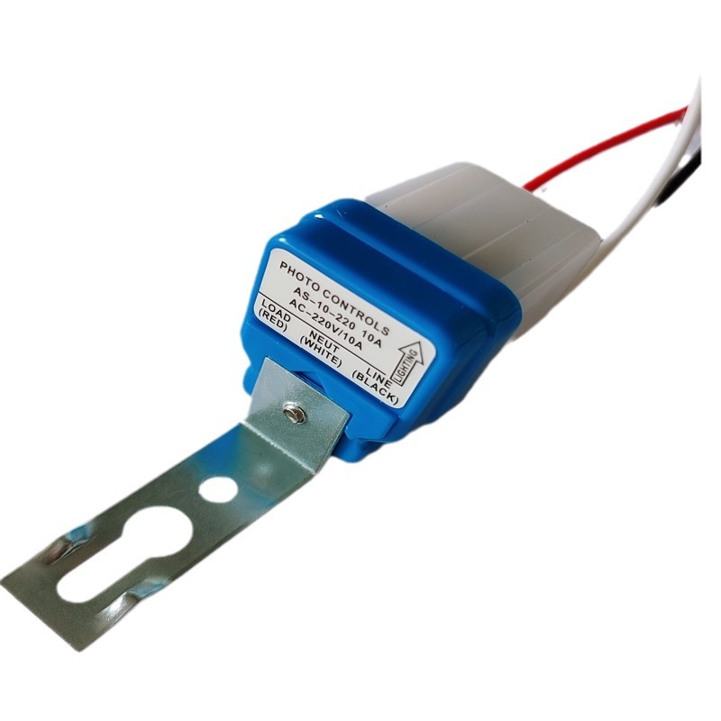 Wholesale rainproof automatic street lamp induction switch AS-10 light control switch 12v automatic photosensitive controller