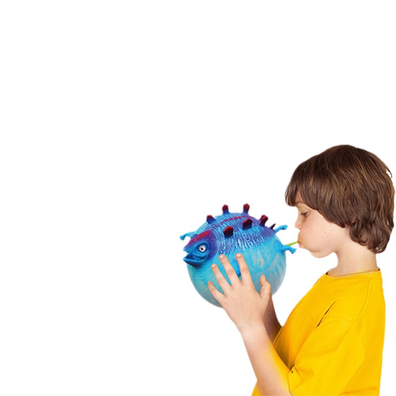 Cross-border toy inflatable animal vent toy inflatable dinosaur wave ball