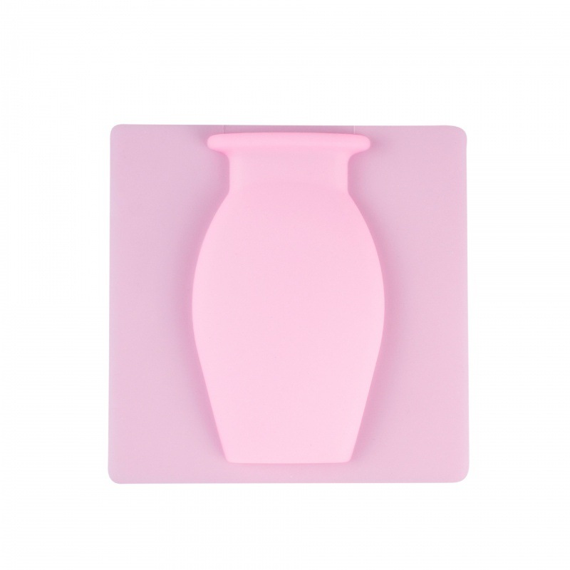 Popular silicone vase magic vase stickers punch-free wall hanging vase decorative stickers wall stickers vase wholesale