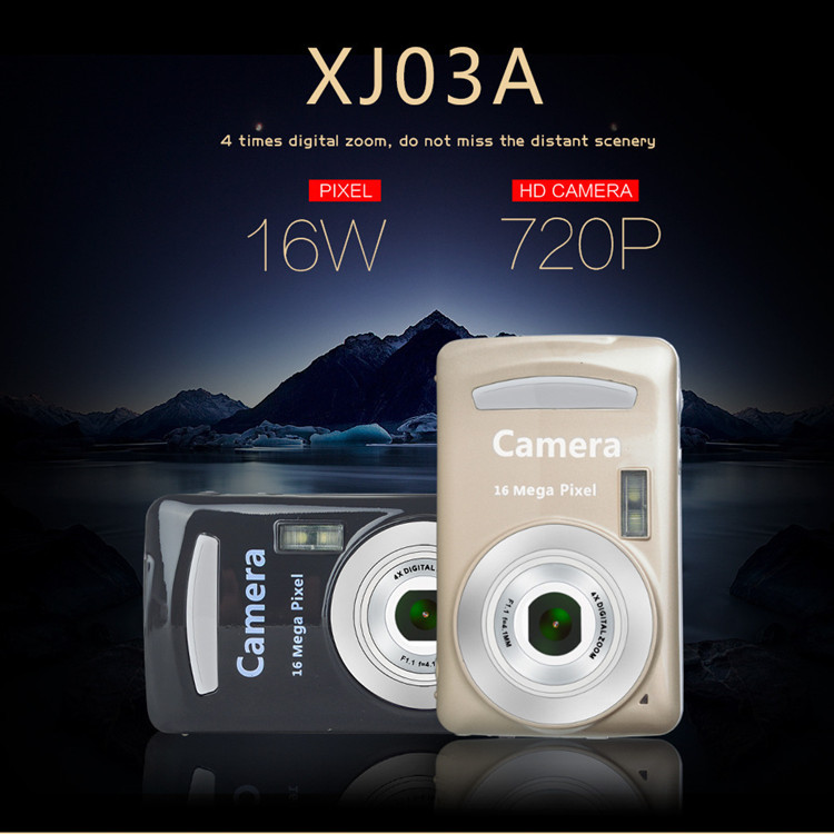 Cross-border new high-definition 16 million pixel camera fully automatic photo 2.4 inch screen children's digital camera