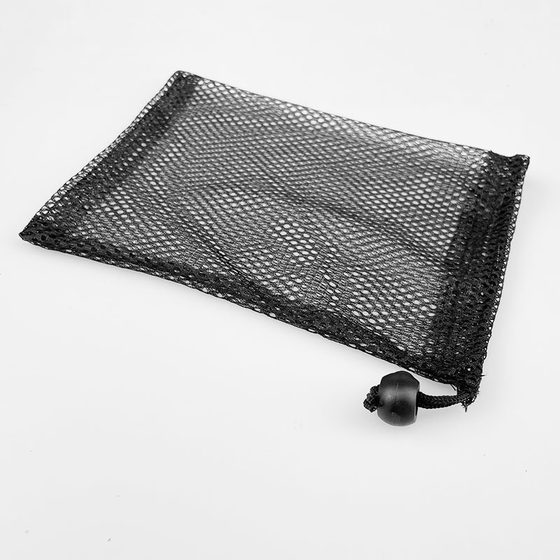 Spot Polyester Bundle Mesh Bag Golf Bag Diving Glasses Mesh Storage Bag Black Mesh Laundry Bag