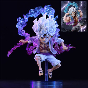 Factory Direct sales YZ Nica Luffy Hercules PVC high quality version five-speed sun god shape decoration model hand office