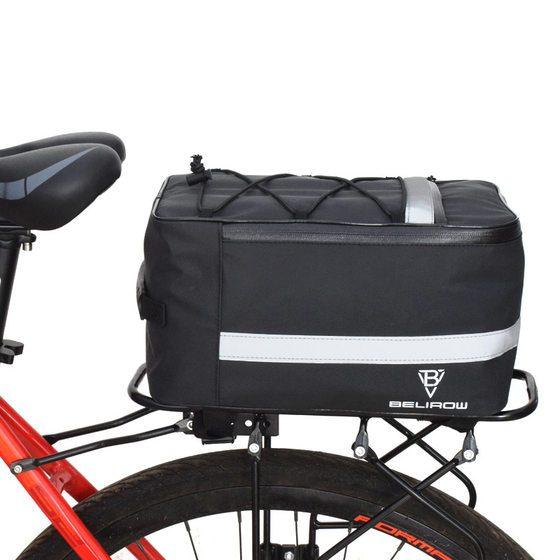 Bicycle back camel bag mountain bike tail bag back sitting shelf carrying bag bicycle travel waterproof bag riding equipment cross-border