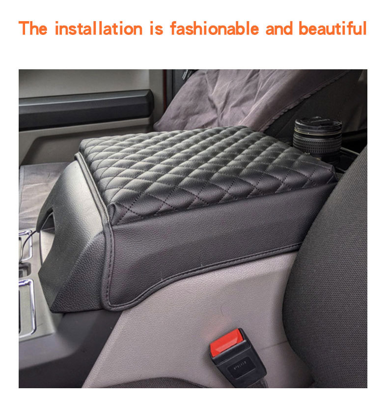 Potrivit pentru Ford F150 nou, model 15-20, cotiera, capac protector, modificare și renovare interior auto_voghion.com