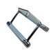 Fitness Equipment accessories gantry V-shaped handle size flying bird rowing high pull rod single and double head rope