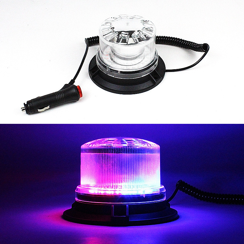 適用フォークリフトLED警告灯24LEDフラッシュランプ車載ストロボルーフランプ自動車安全スクールバス信号灯|undefined