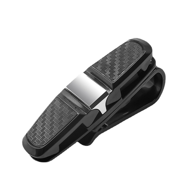 Carbon Fiber Car Glasses Clip Creative Multifunctional Glasses Frame Car Glasses Clip/Bill Clip Car Eye Clip