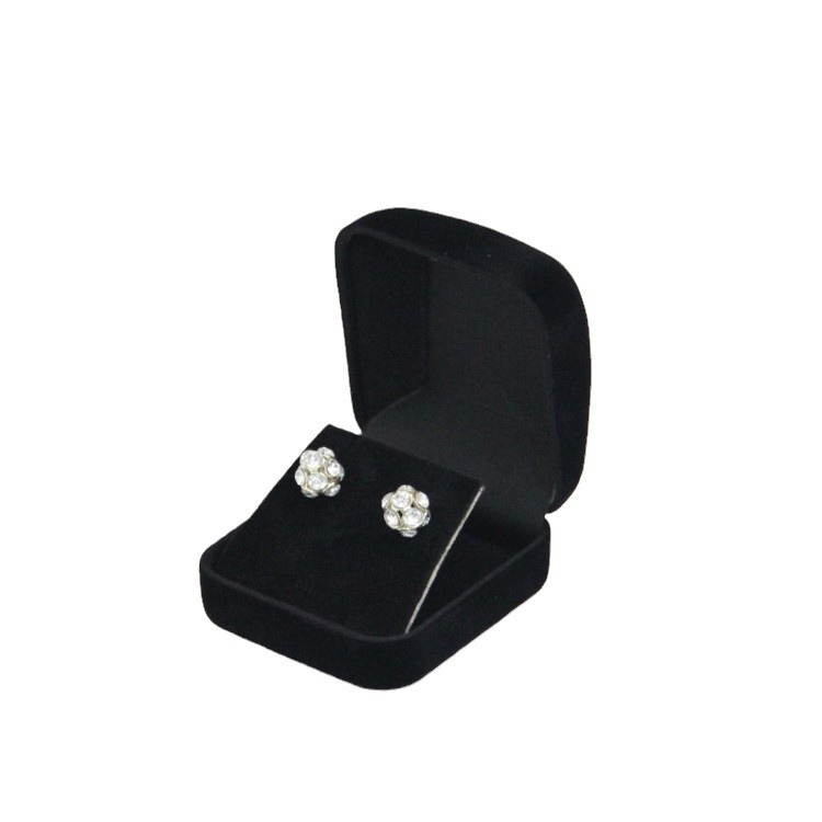 Factory Supply Necklace Pendant Jewelry Box Earrings Earrings Box Jewelry Jewelry Box Earrings Gift Packaging Flannel Box