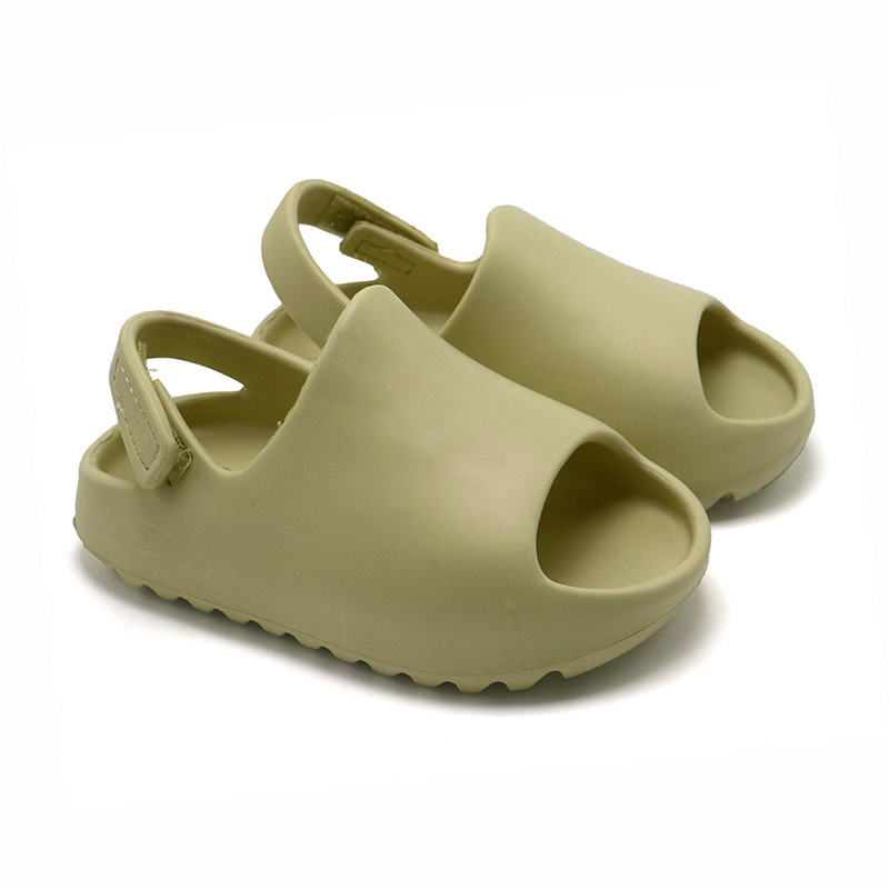 Children's slippers summer children's home thick bottom non-slip slippers medium and big children's home bathroom bath baby slippers