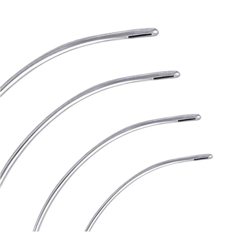 in stock wholesale large hole c type curved needle handmade leather needle curved needle wig needle sewing needle DIY curved needle