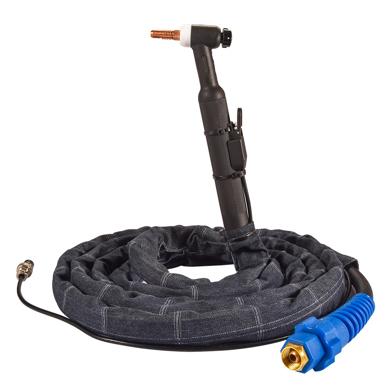 WP-26 gas-cooled argon arc welding gun WS-315 400 argon arc welding machine accessories silicone tube quick insert nut TIG welding handpiece