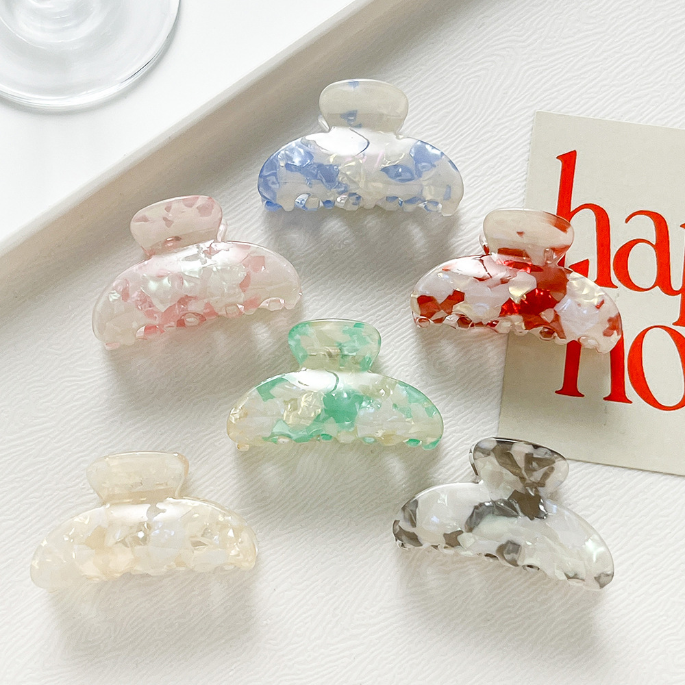 Unisex Hair accessories Acetate hair clip Cute little grab clip Children's shark clip Broken hair clip Small shark clip hair clip_voghion.com