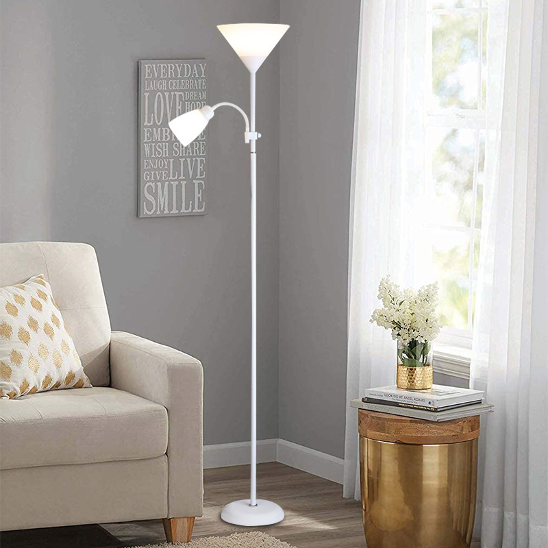 Cross-border floor lamp modern simple living room floor lamp bedroom lamp Nordic creative study led mother floor lamp