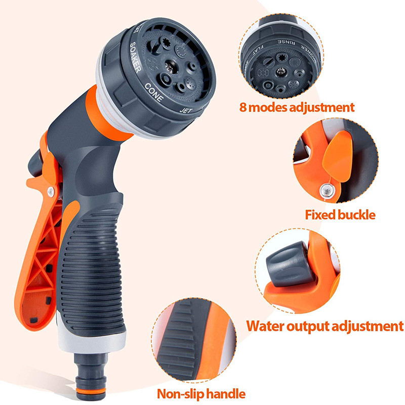 SNJUE8 function car wash water gun set garden tools cross border water gun high pressure garden irrigation water gun