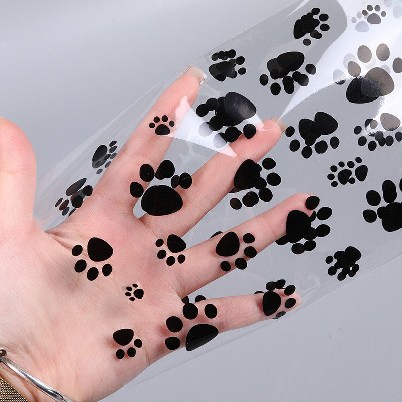 Spot gift packaging bag opp transparent printed flat bag snack candy biscuit packaging Amazon supply