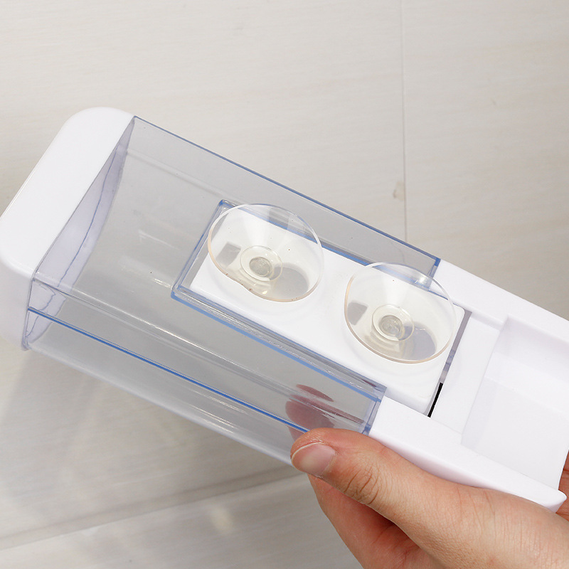Factory Direct Supply hotel bathroom press soap dispenser shampoo bath lotion punch-free wall-mounted soap dispenser