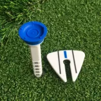 Golf Ball tee Регулируемое направление прицеливания по высоте Mark Ball Ball в штучной упаковке вентилятор товары завод прямых продаж