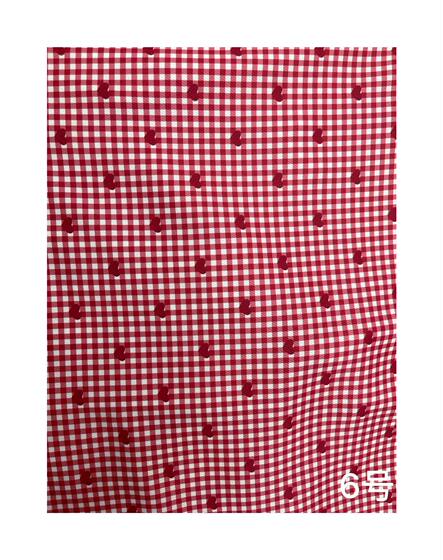 Fabric twill printing love fabric high-end fashion wholesale hair accessories clothing bags home Bureau children's bedding sunscreen