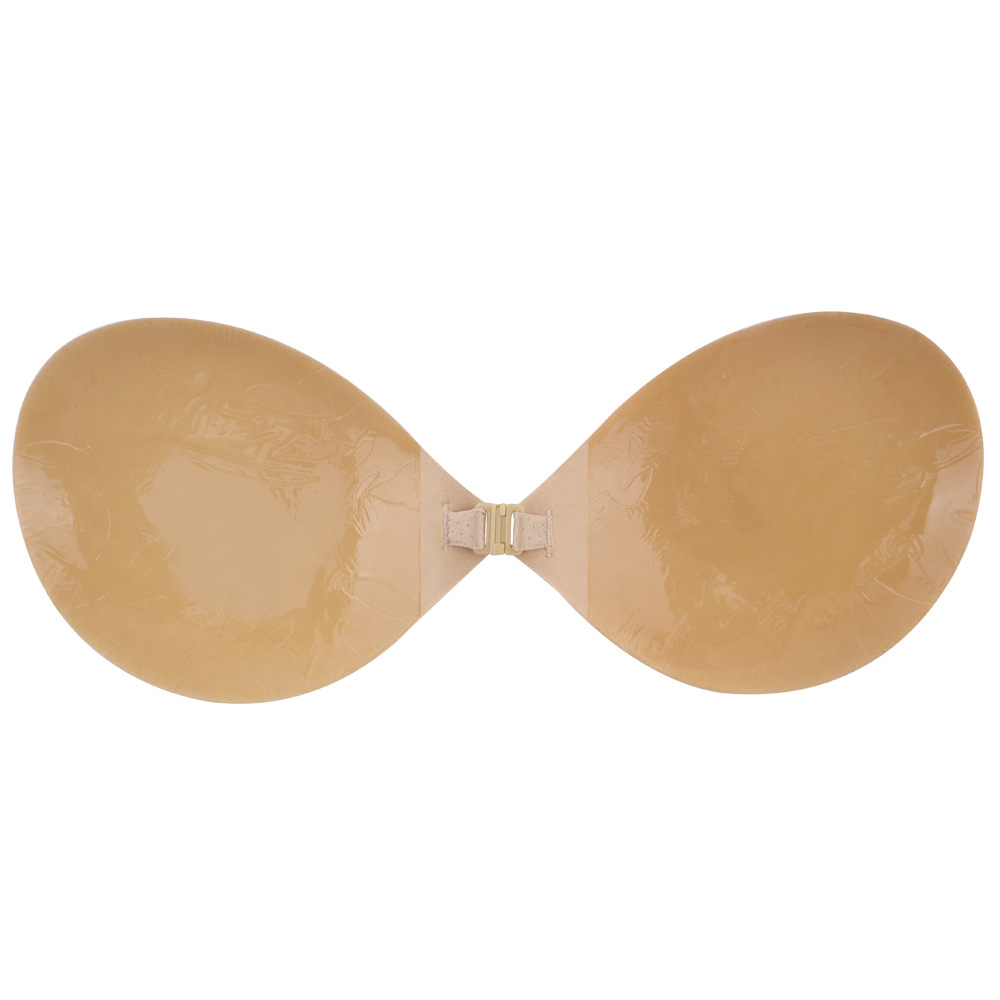 Yunrou Mesh Mango Bra Mesh Silicone Breast Patch Breast Patch for Women's Wedding Dress Push-Up Big Chest Sling Small Chest Large