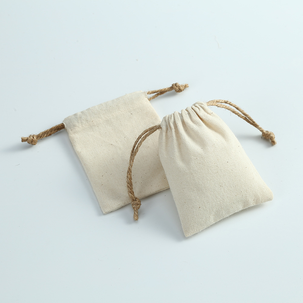 Прямые поставки мешок Drawstring зашкурить хлопка эмбриона мешок ткани ювелирных изделий упаковывать луча мешок хранения хлопка оптом