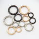 Spring ring alloy bag buckle accessories open ring ring spring buckle jewelry luggage clothing keychain hook buckle