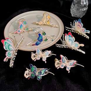 F261 Südkorea mode kreative zweig legierung seite clip fee geweih haarnadel mode persönlichkeit Prinzessin clip großhandel_voghion.com