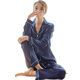 Pajamas Daxongmen Spring and Summer Women's Silk Long Sleeve Korean Style Sexy Suit Simulation Silk Autumn and Winter Gao Junxi Same Style