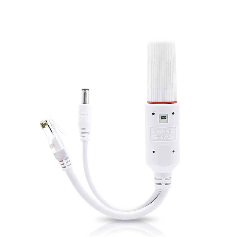 Monitoring POE separator 48V to 12V2A outdoor waterproof gigabit network camera isolation 24V power supply module