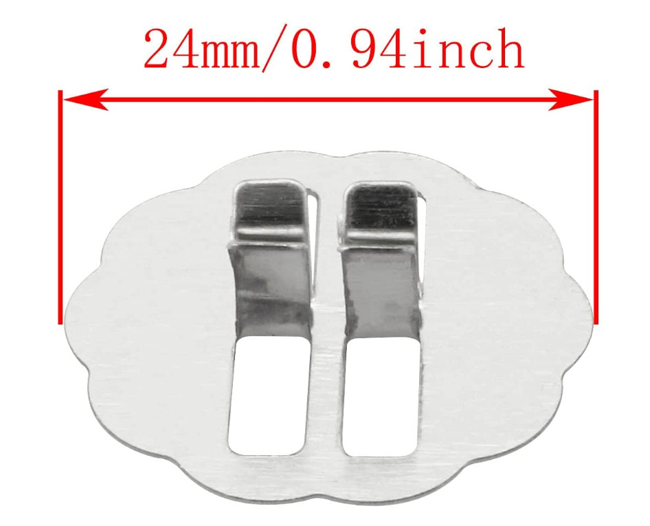 DIY aromatherapy candle wick wooden wick base wooden wick base wooden chip core fixing clip wooden core clip