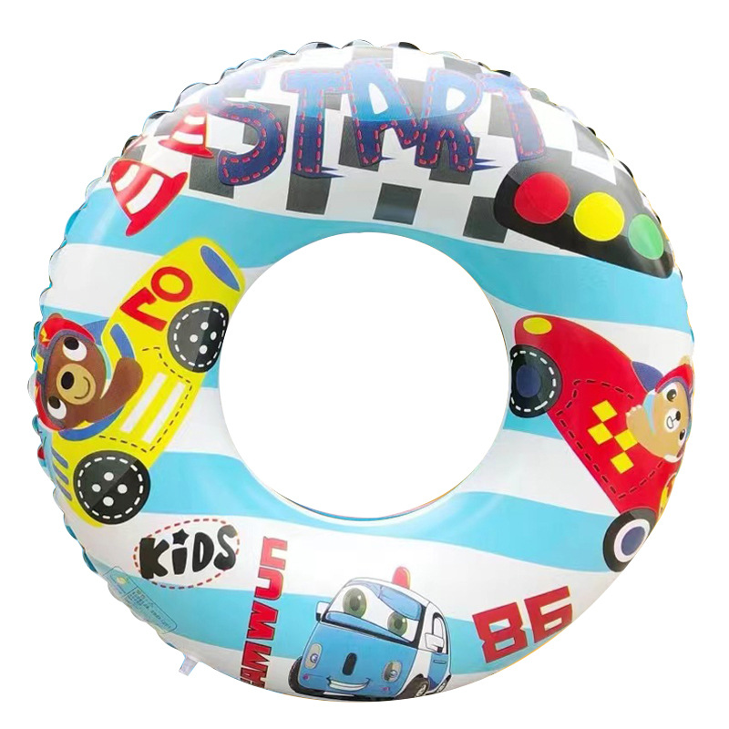 Factory wholesale children's swimming ring thickened inflatable swimming ring 3 years old -6 years old children's cute cartoon armpit lifebuoy