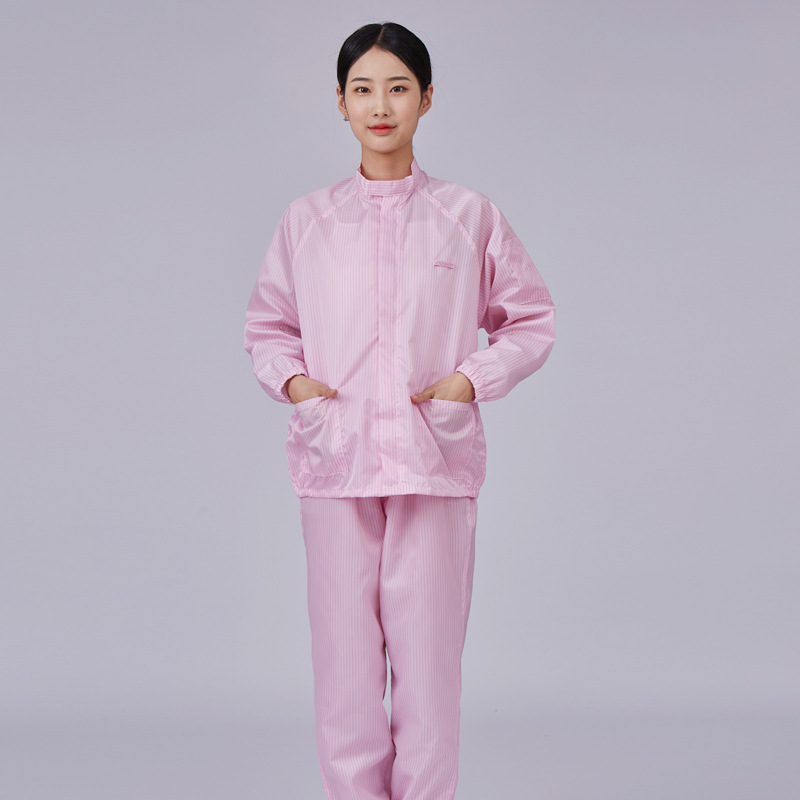 Dust-free clothing anti-static split clothes dust-proof clothing protective clothing suit men's and Women's Food Factory clothing workshop dust-proof clothing