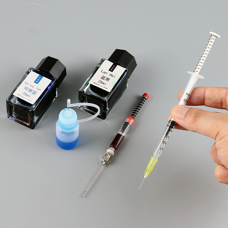 Pen ink suction artifact universal inking aid ink suction ink sac ink syringe syringe printer ink filling