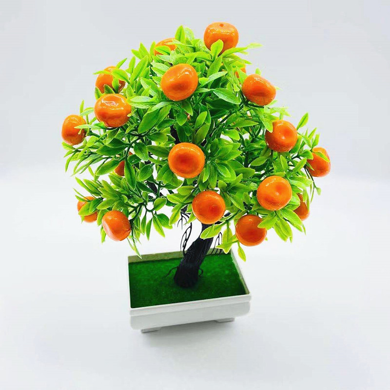メーカーは植物の造花をシミュレーションして果物の盆栽をシミュレーションします。|undefined